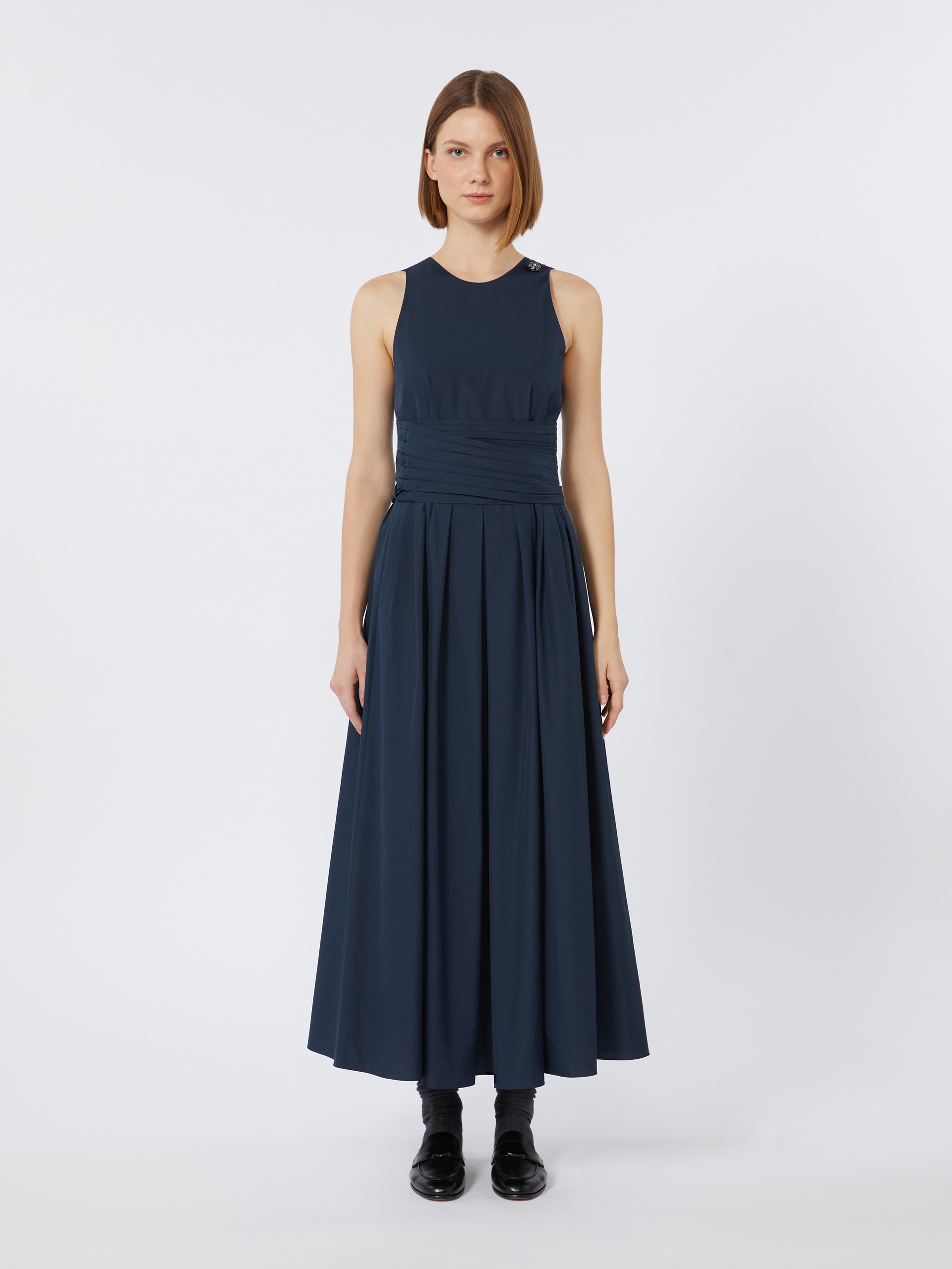 USSITA Sleeveless washed cotton dress - 3