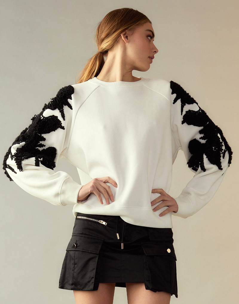 CYNTHIA ROWLEY Jasper Crewneck outlook
