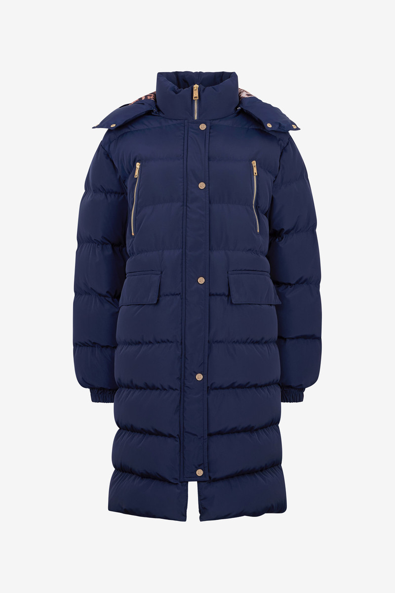 Marble Print Down Jacket 1