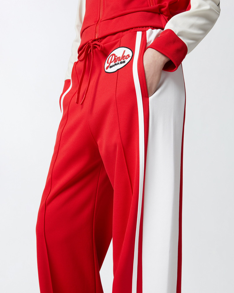 PINKO GARAGE SPORTS TROUSERS WITH SIDE STRIPE 5