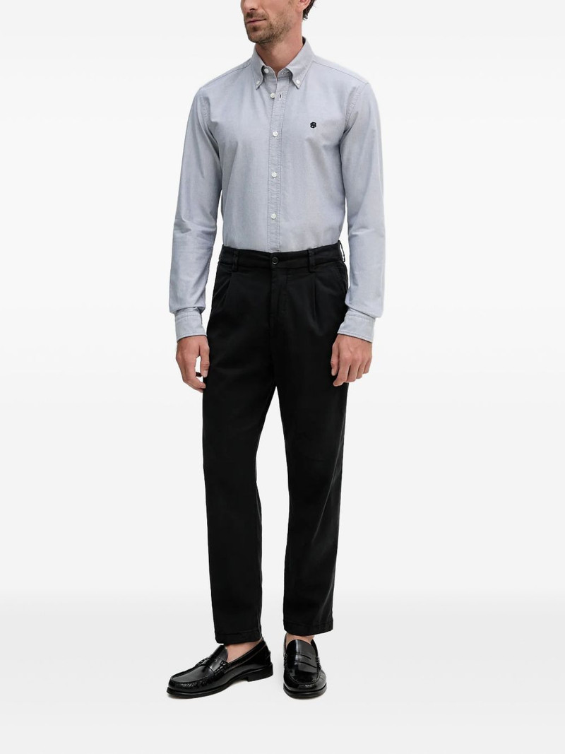 BOSS oxford-cloth logo shirt outlook