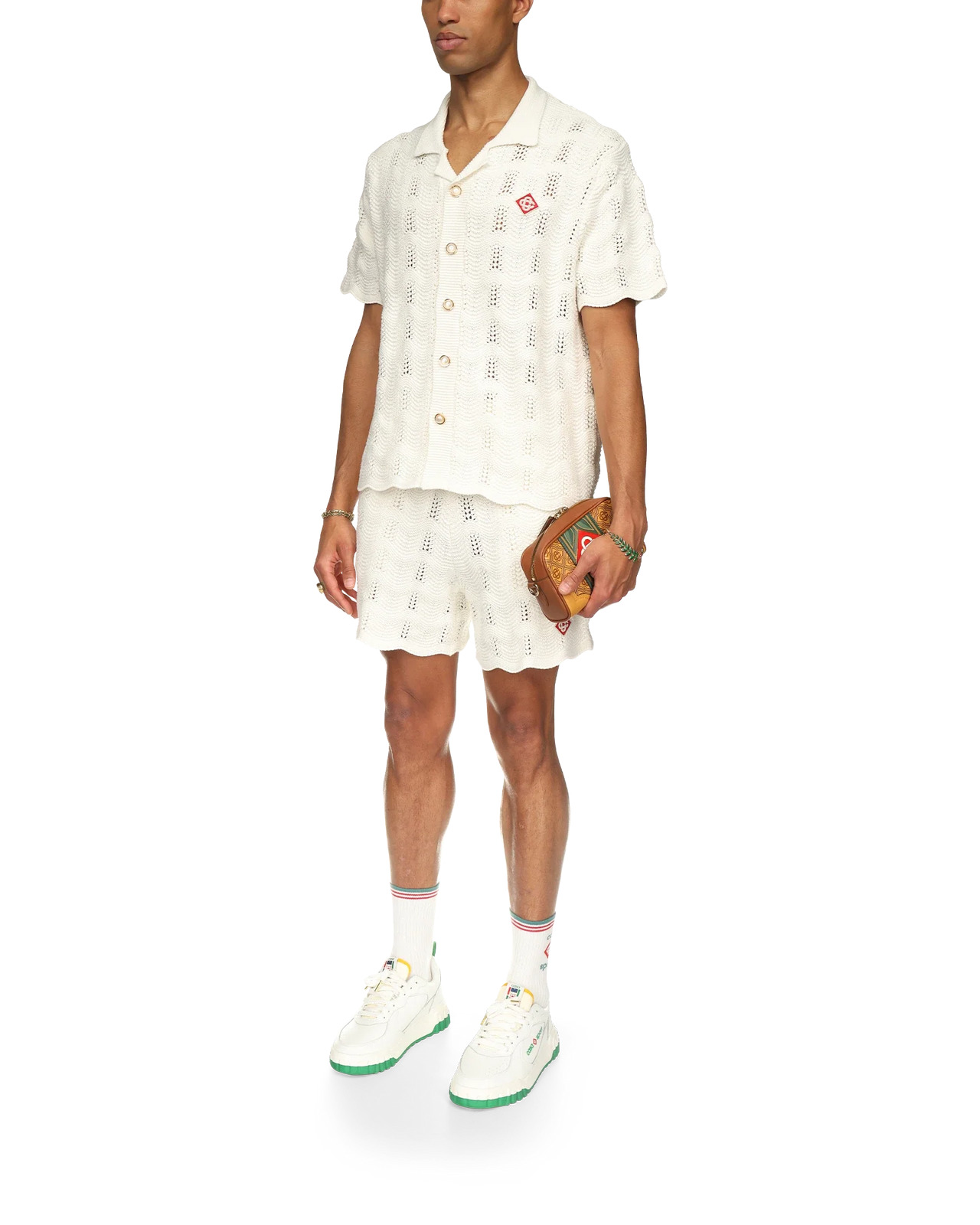 Wavy Crochet Shirt | Casablanca Paris - 3
