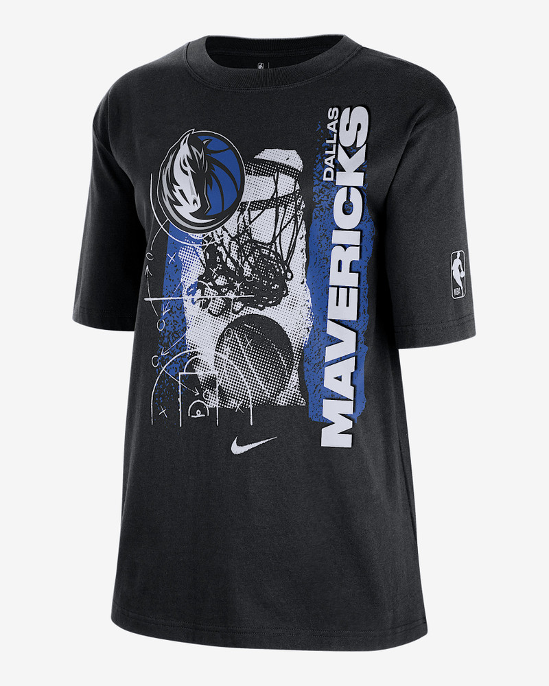 Dallas Mavericks Courtside Women's Nike NBA T-Shirt 1