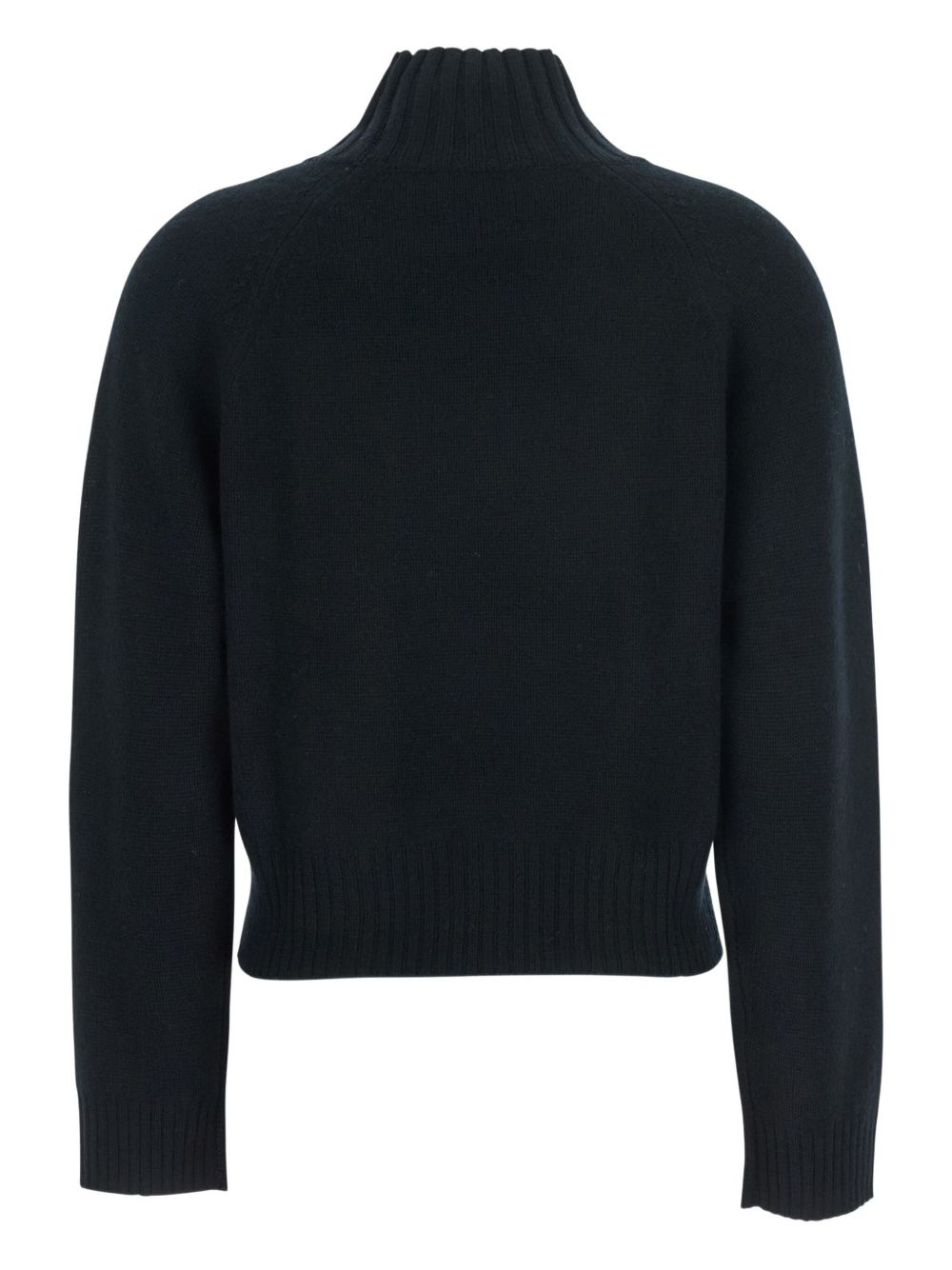 mock-neck cashmere sweater - 2
