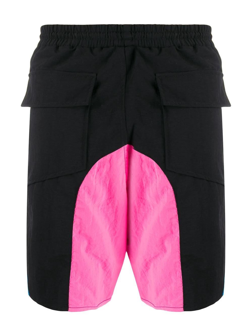 contrast panel swim shorts - 2