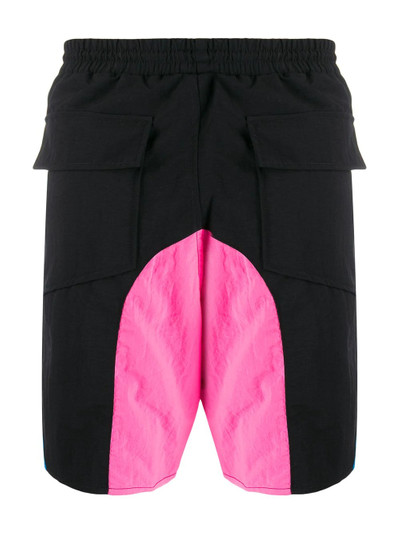 Rhude contrast panel swim shorts outlook