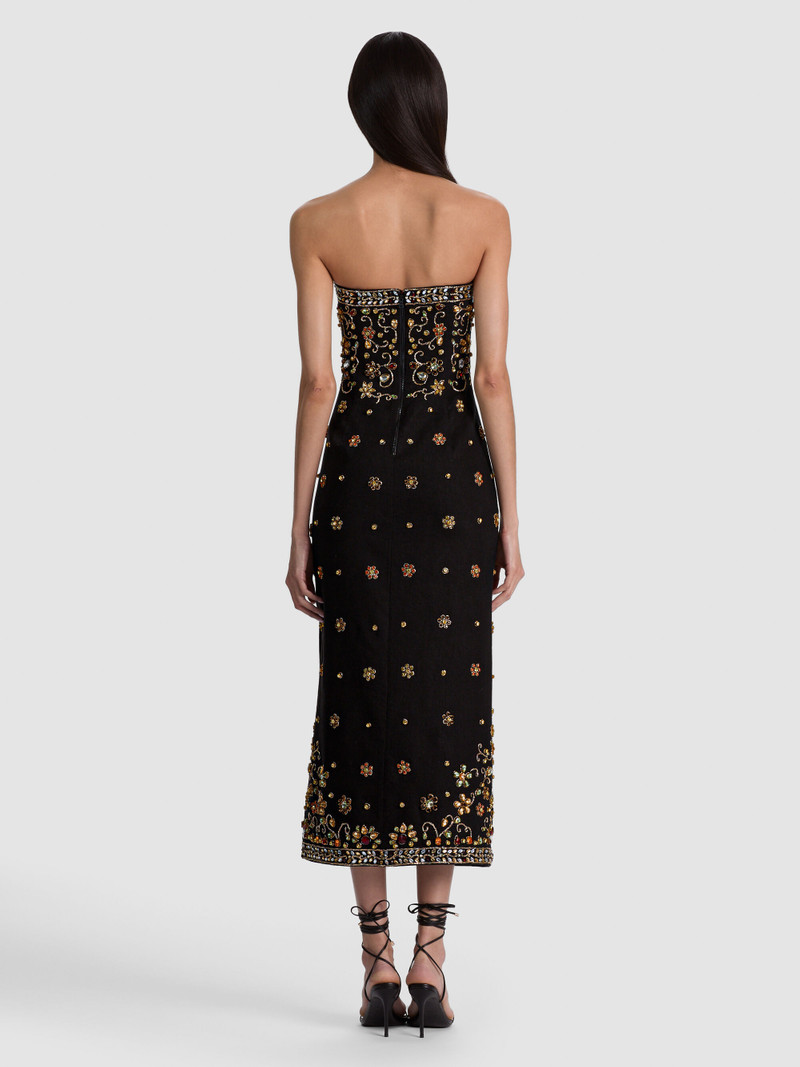NINA EMBELLISHED MIDI DRESS 5