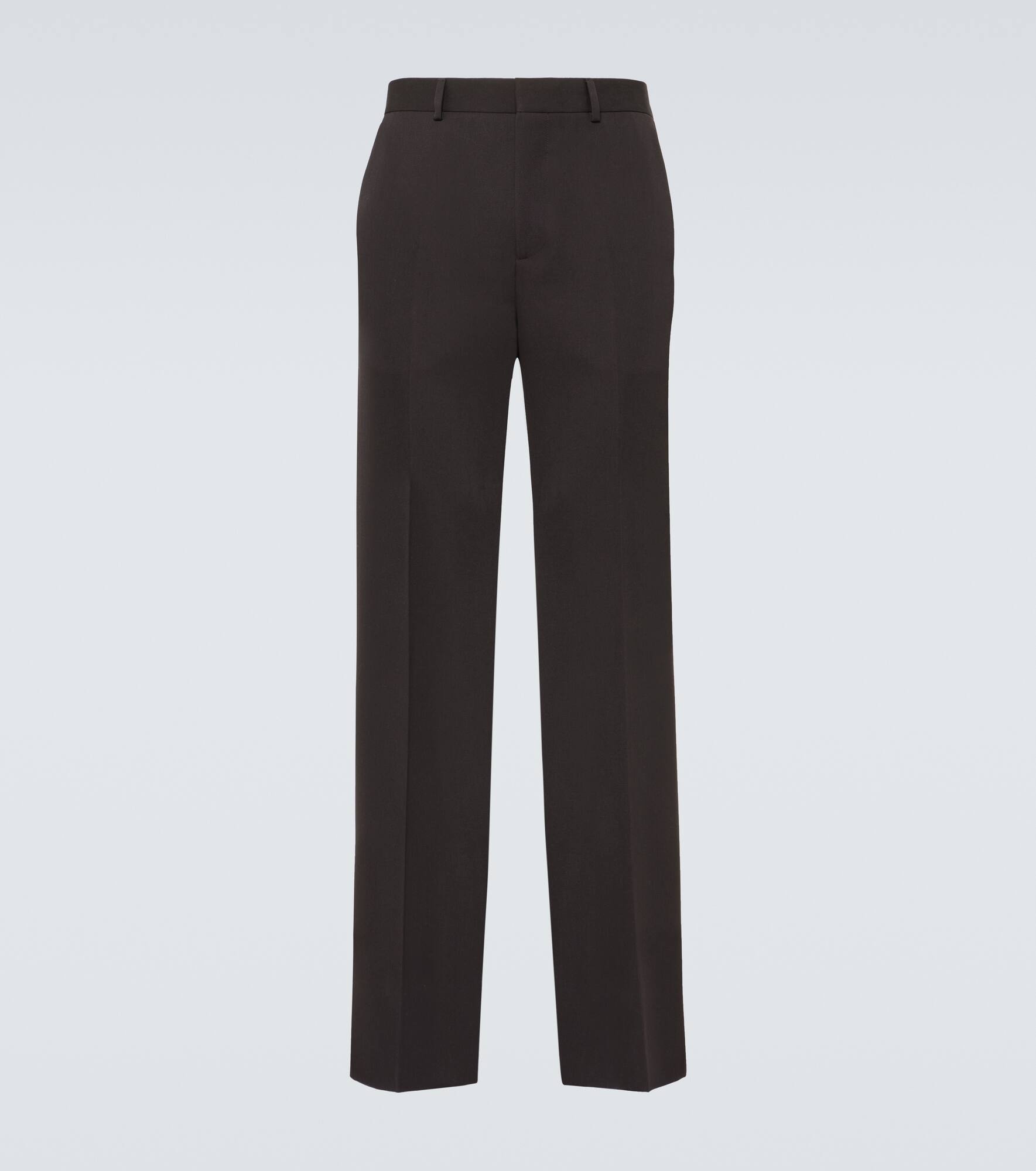 Wool chinos - 1