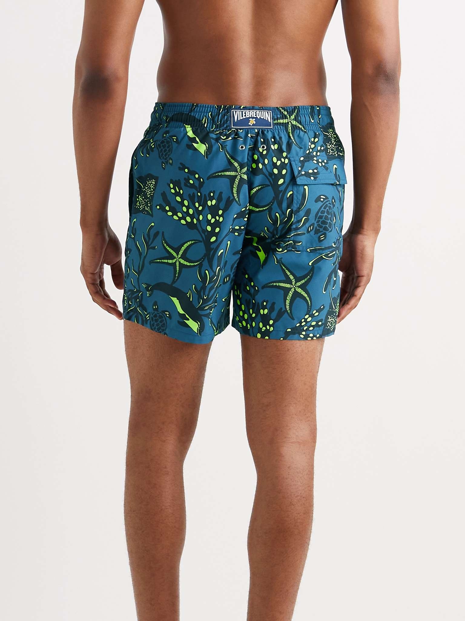 Moorea Printed Mid-Length Swim Shorts - 3