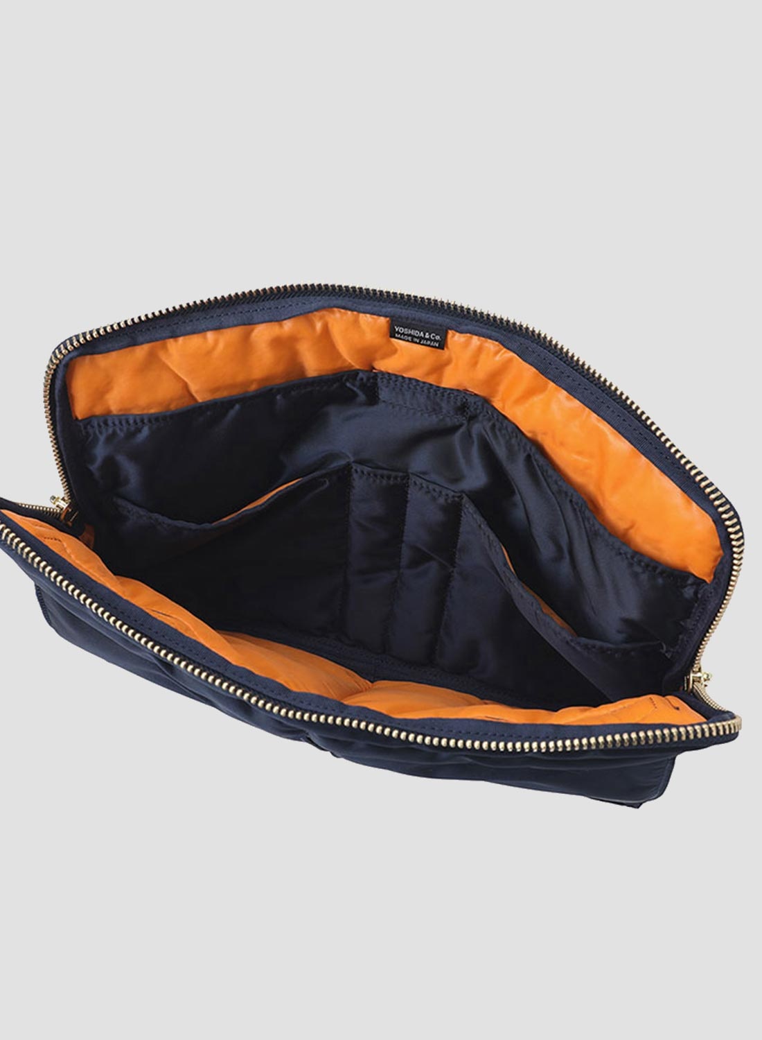 Porter-Yoshida & Co Tanker Document Case in Iron Blue - 5