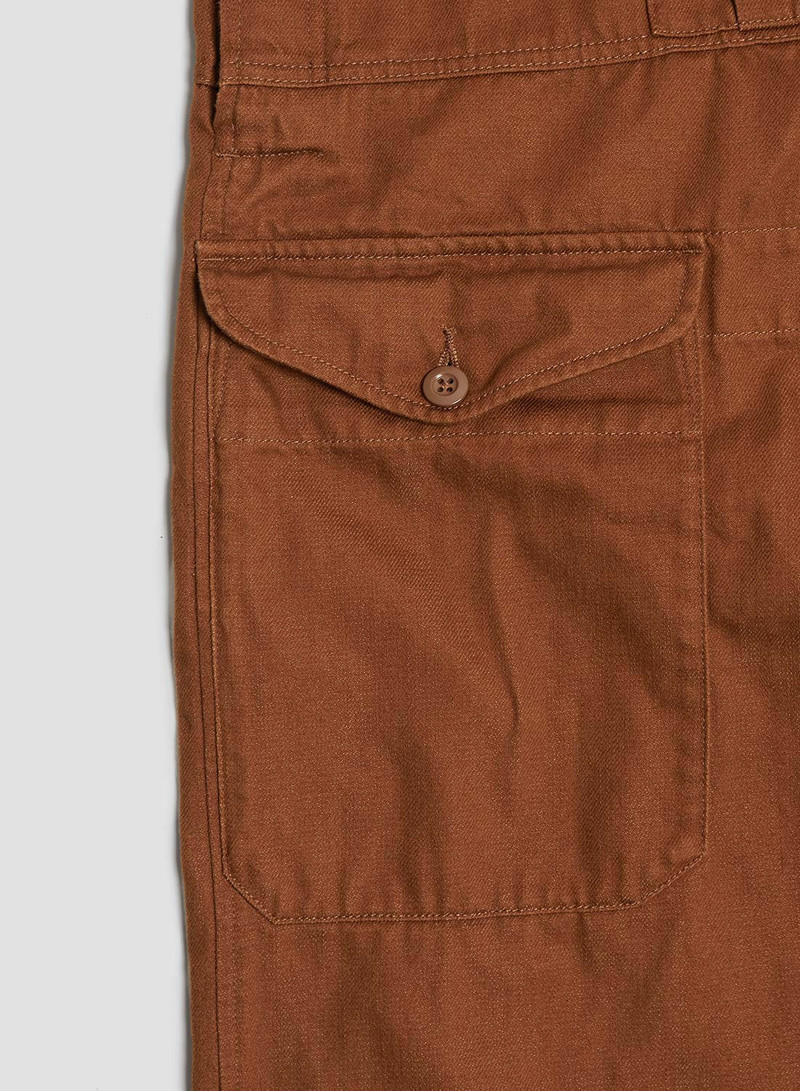 Railway Dungaree Heavy Cotton in Brown 8