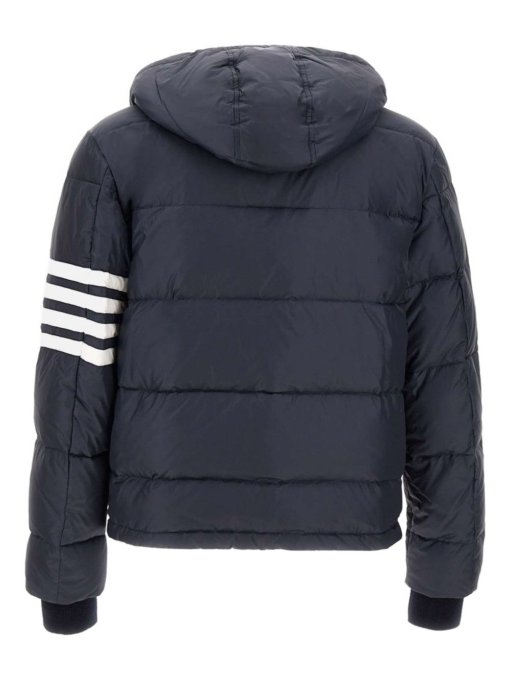 4-bar Matte Nylon Bomber - 2