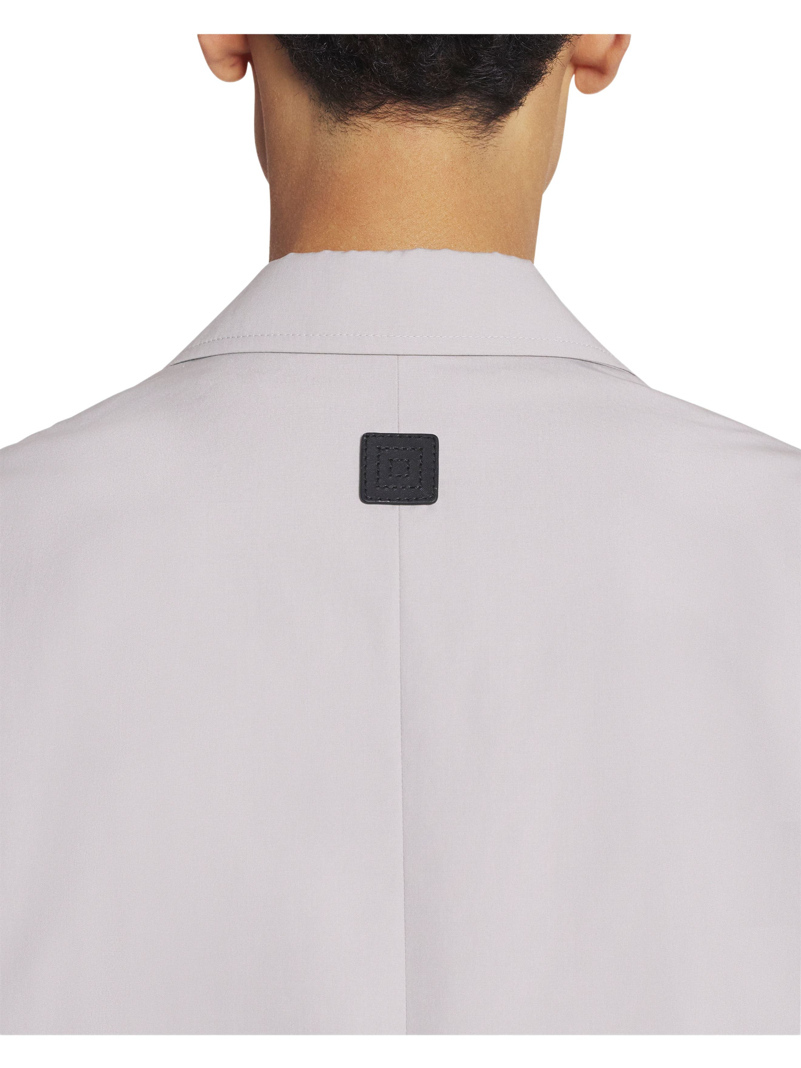 Lanvin Straight Fit Cotton Jacket in Mink at Nordstrom - 6