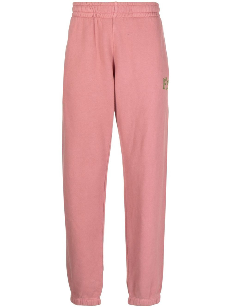 logo-embroidered track trousers 1