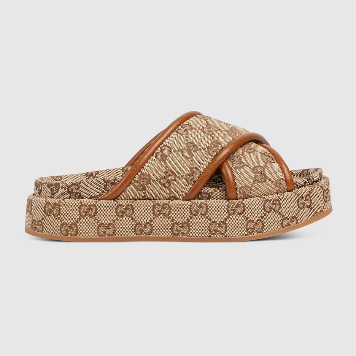 Women's GG platform sandal - 1