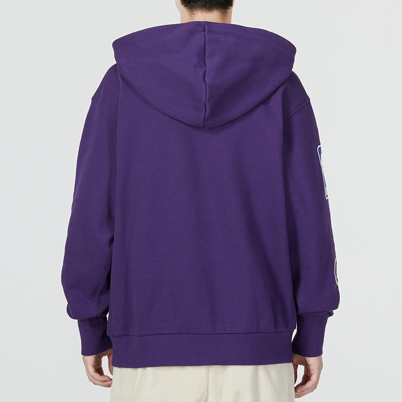 Nike Athletic Hooded Long Sleeves Hoodie Men's Purple DR2420-535 - 4