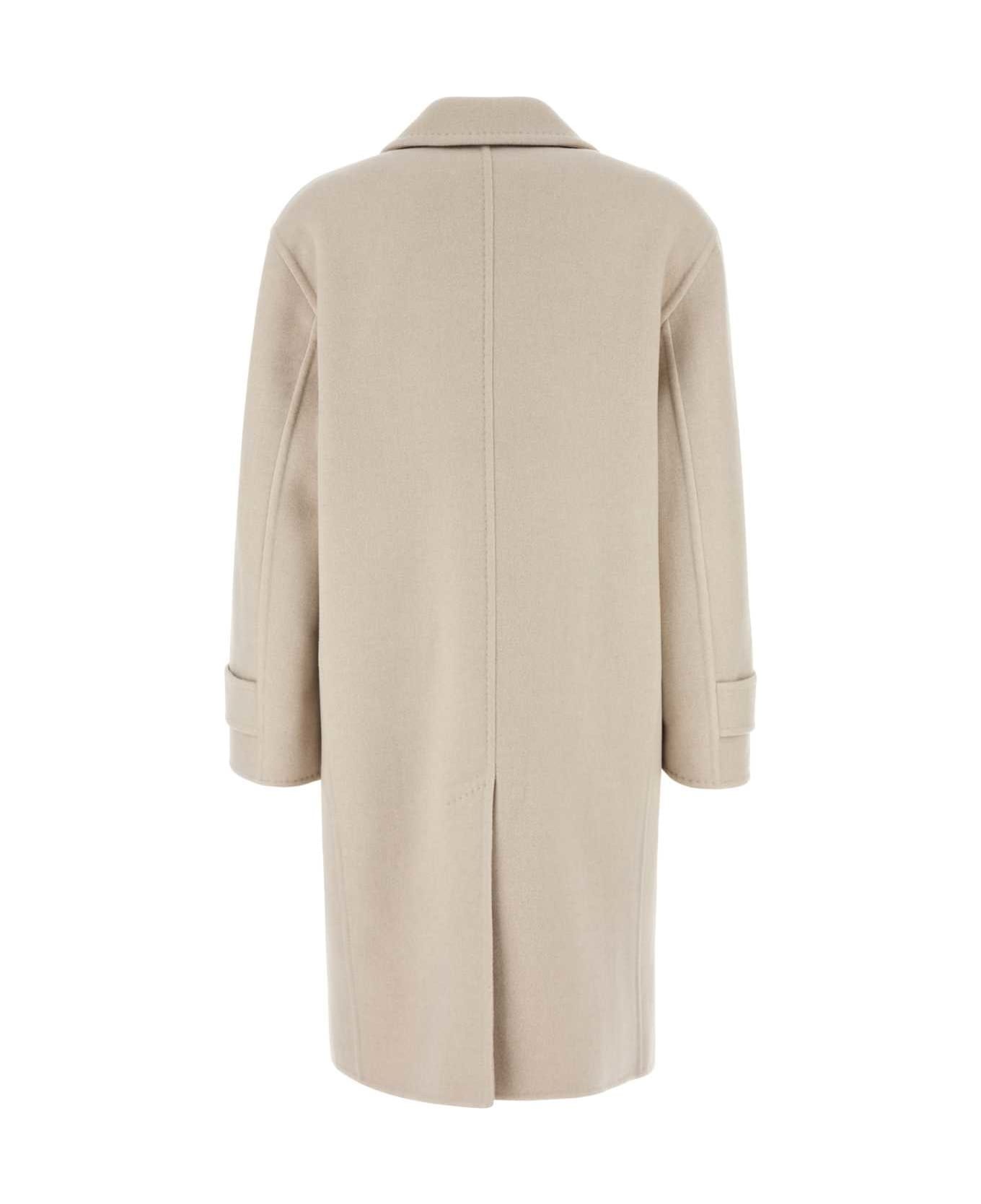 Sand Wool Blend Nogara Coat - 2
