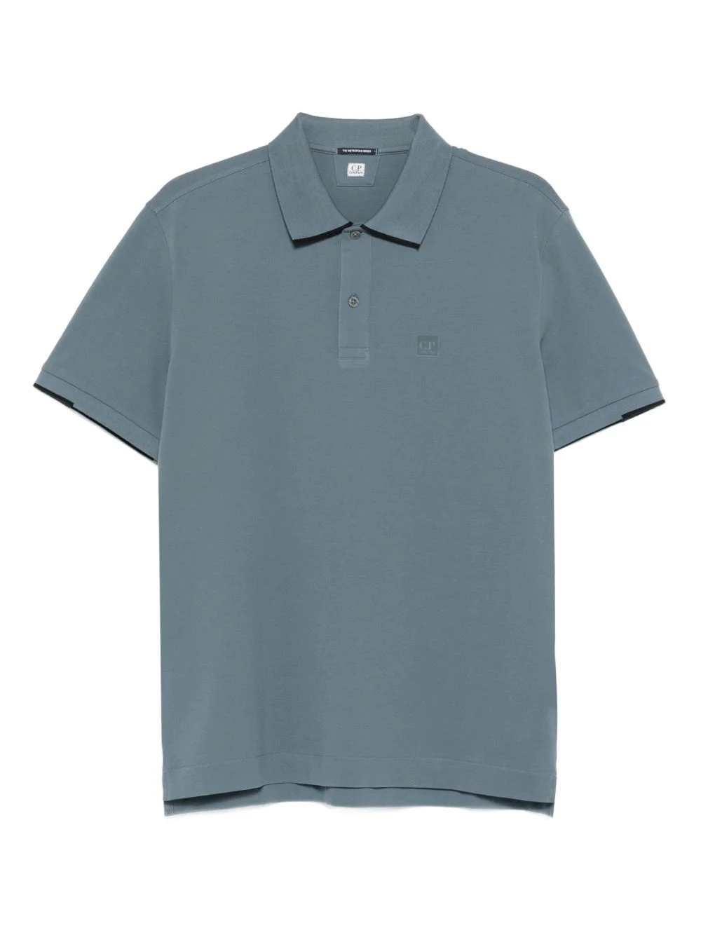 small-logo cotton polo shirt - 1