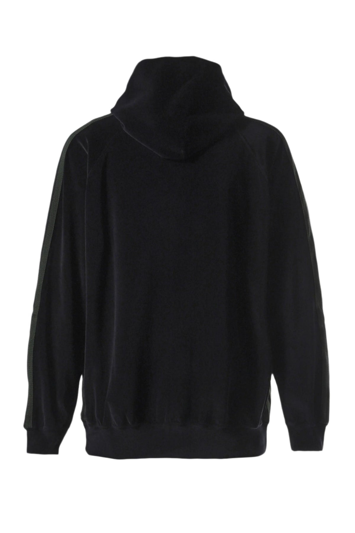 TRACK HOODIE - C/PE VELOUR (BLACK) - 2