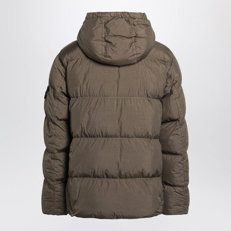Stone Island Military Green Nylon Puffer Men - 2