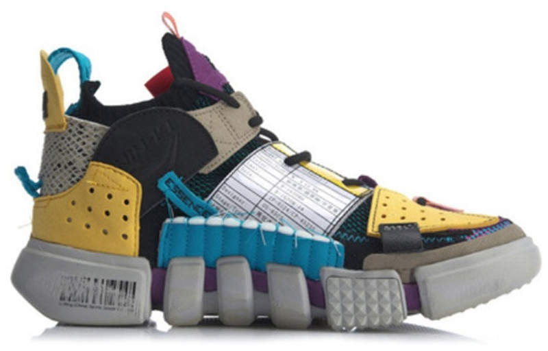 Li-Ning (WMNS) Li-Ning Ace Low 'Multicolor Grey' AGBQ066-1 outlook