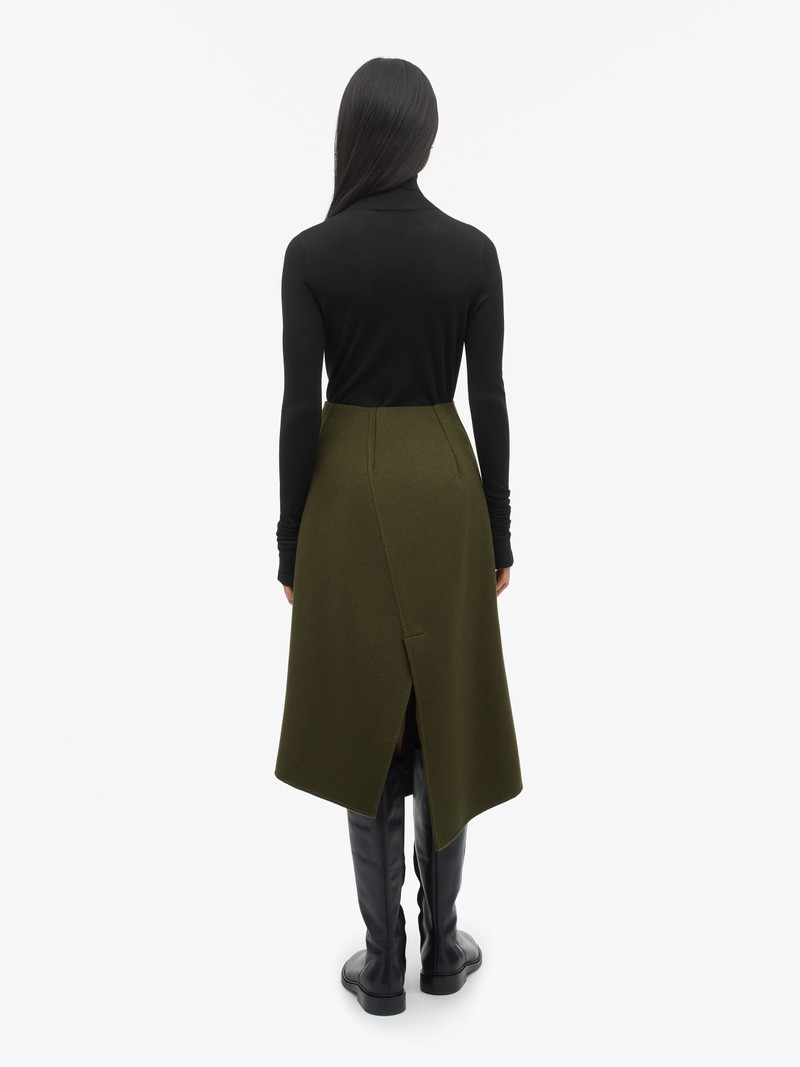Liada Wrap Wool Skirt 3