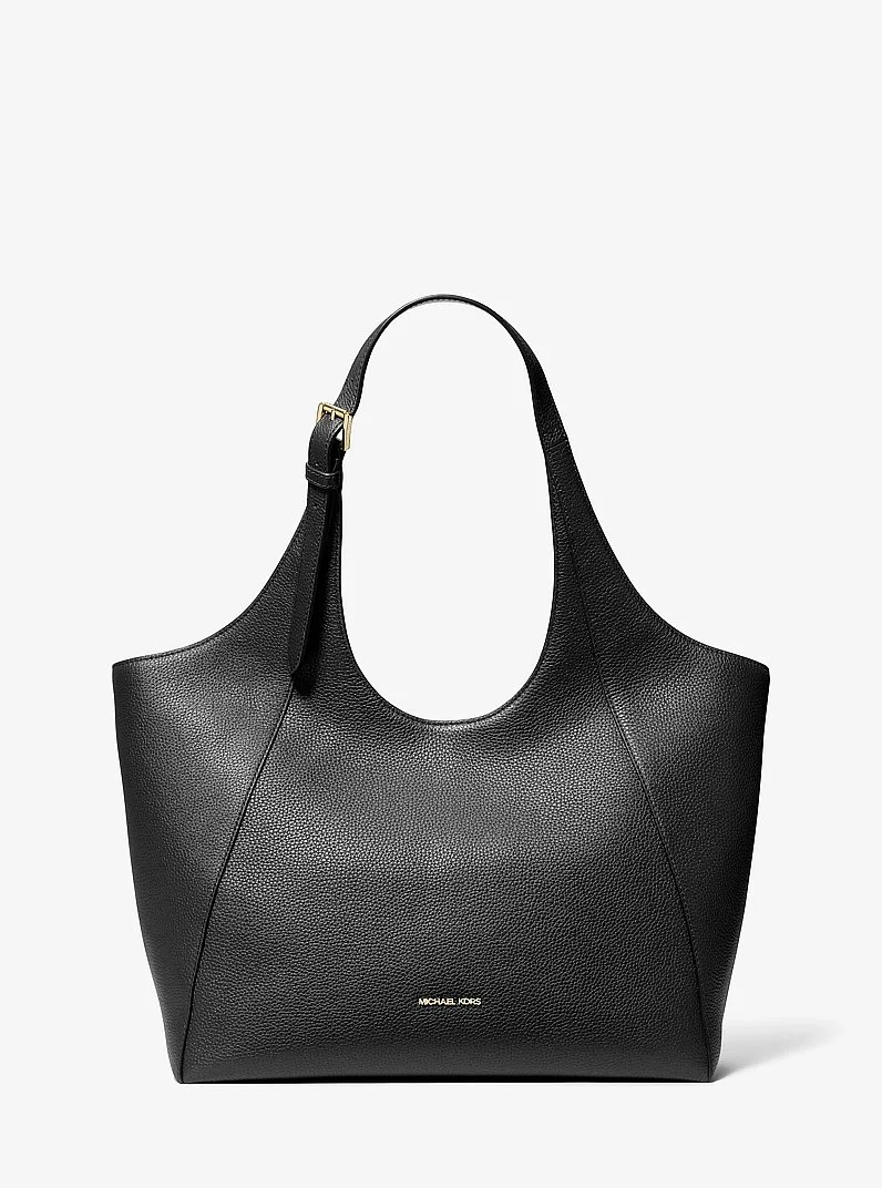 Bernie Large Pebbled Leather Tote Bag - 1