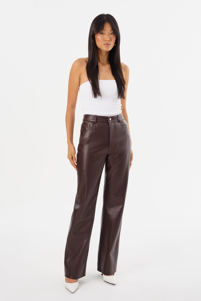 DEMORA | Recycled Leather Pants 1