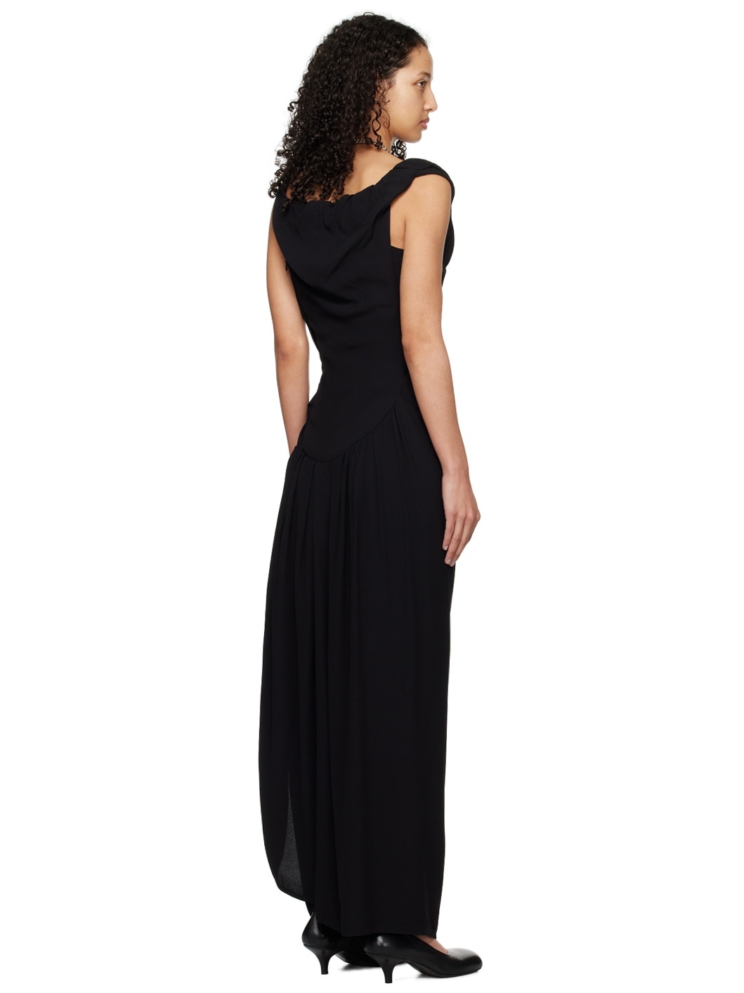 Black Ginnie Maxi Dress - 3