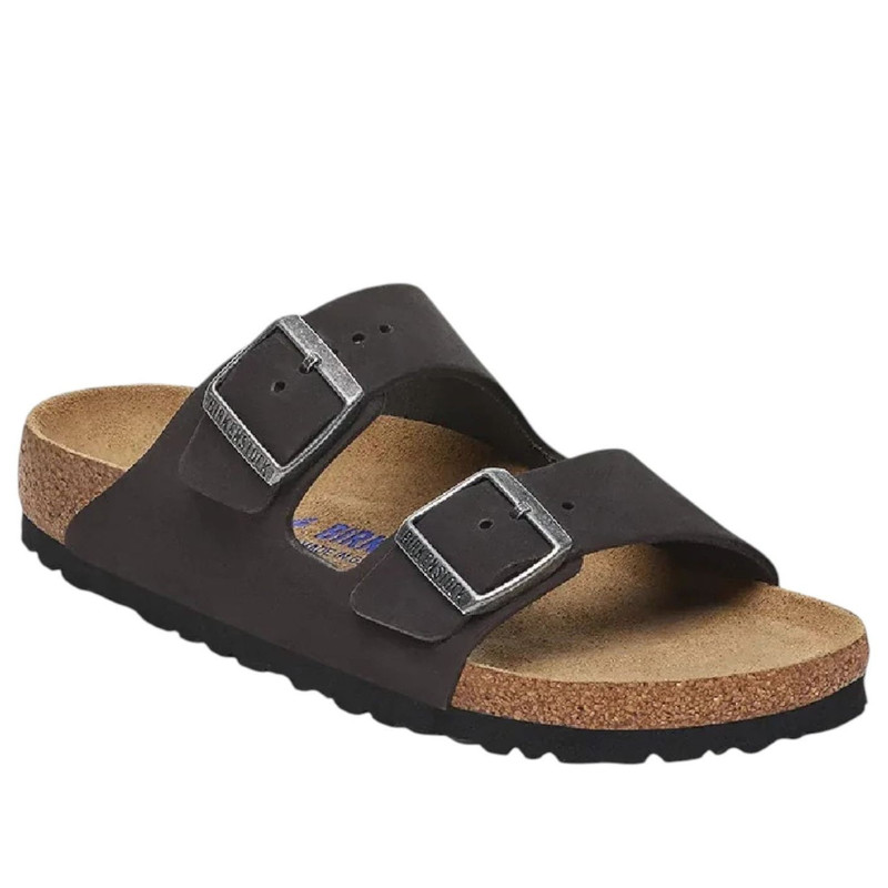 Birkenstock Arizona Soft Footbed Nubuck Leather 'Black' 1019035 3