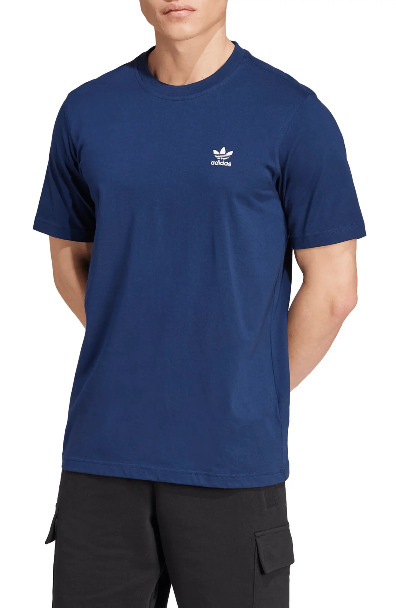 Essentials Trefoil Cotton T-Shirt - 1