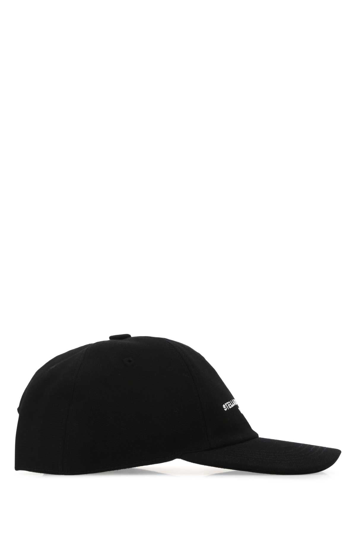 Stella Mccartney Women Black Cotton Blend Baseball Cap - 2