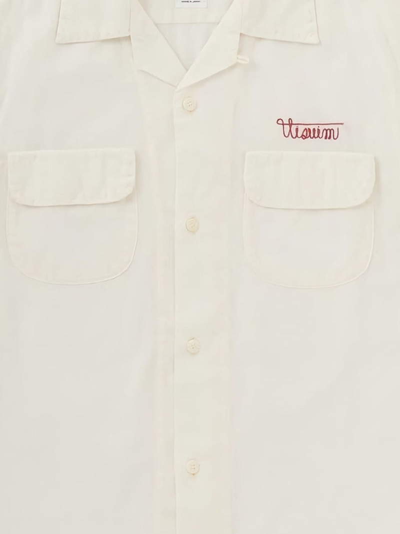 visvim logo-embroidered shirt outlook