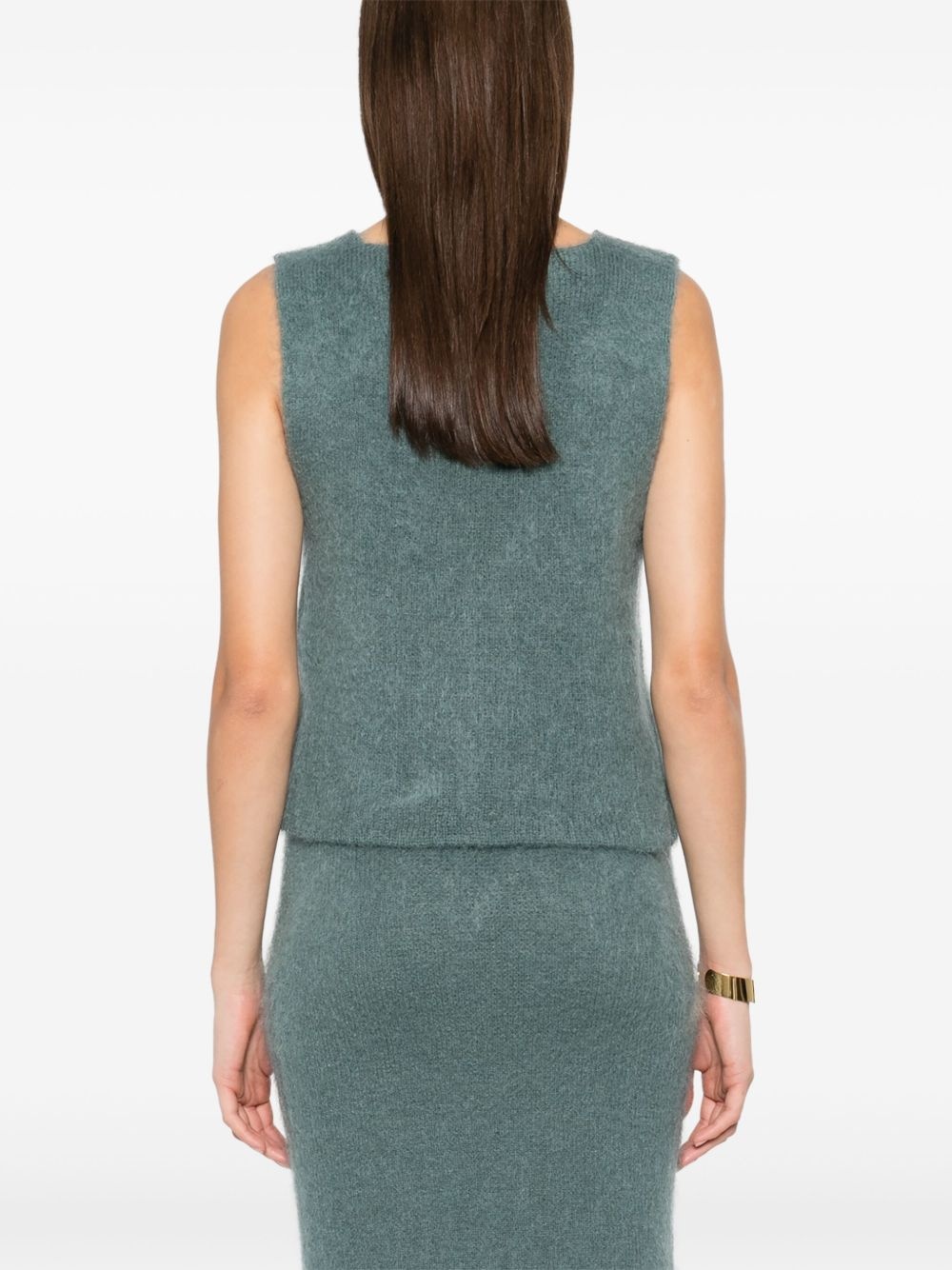 brushed vest - 4