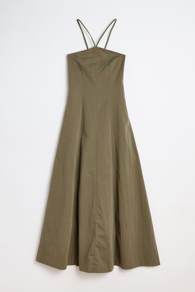 Poise Dress Solaro Sage Tide Cotton Nylon 1