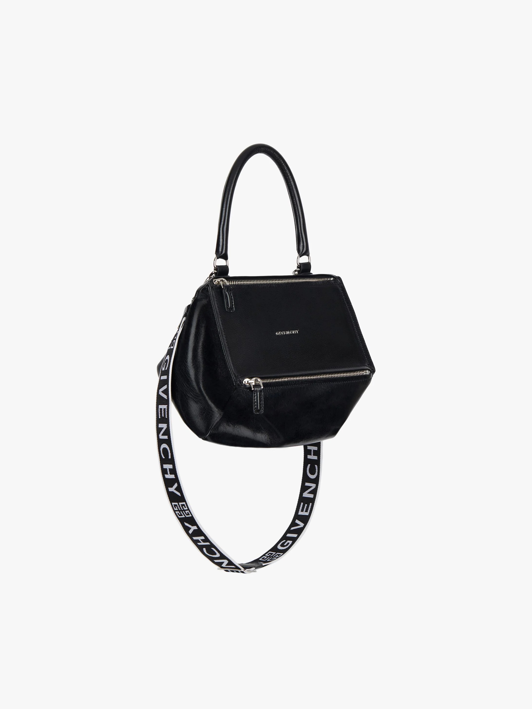 SMALL PANDORA BAG IN PATENT LEATHER WITH 4G STRAP - 3