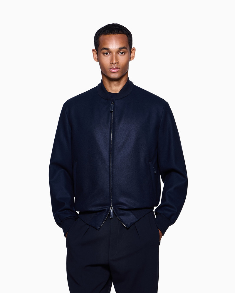 GIORGIO ARMANI CASHMERE DRAP BLOUSON outlook