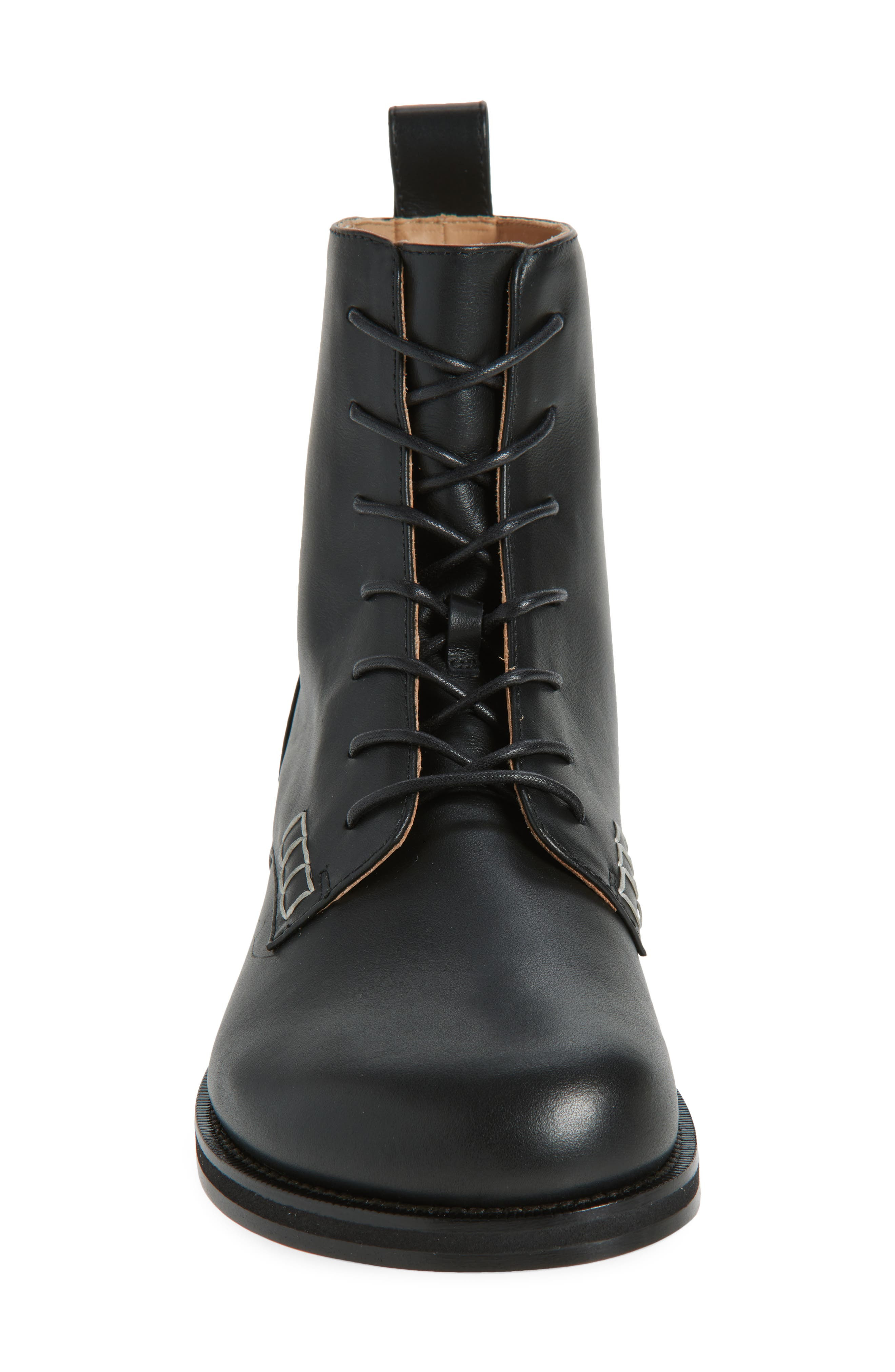 JW Anderson Loafer Lace-Up Boot in Black 999 at Nordstrom - 4