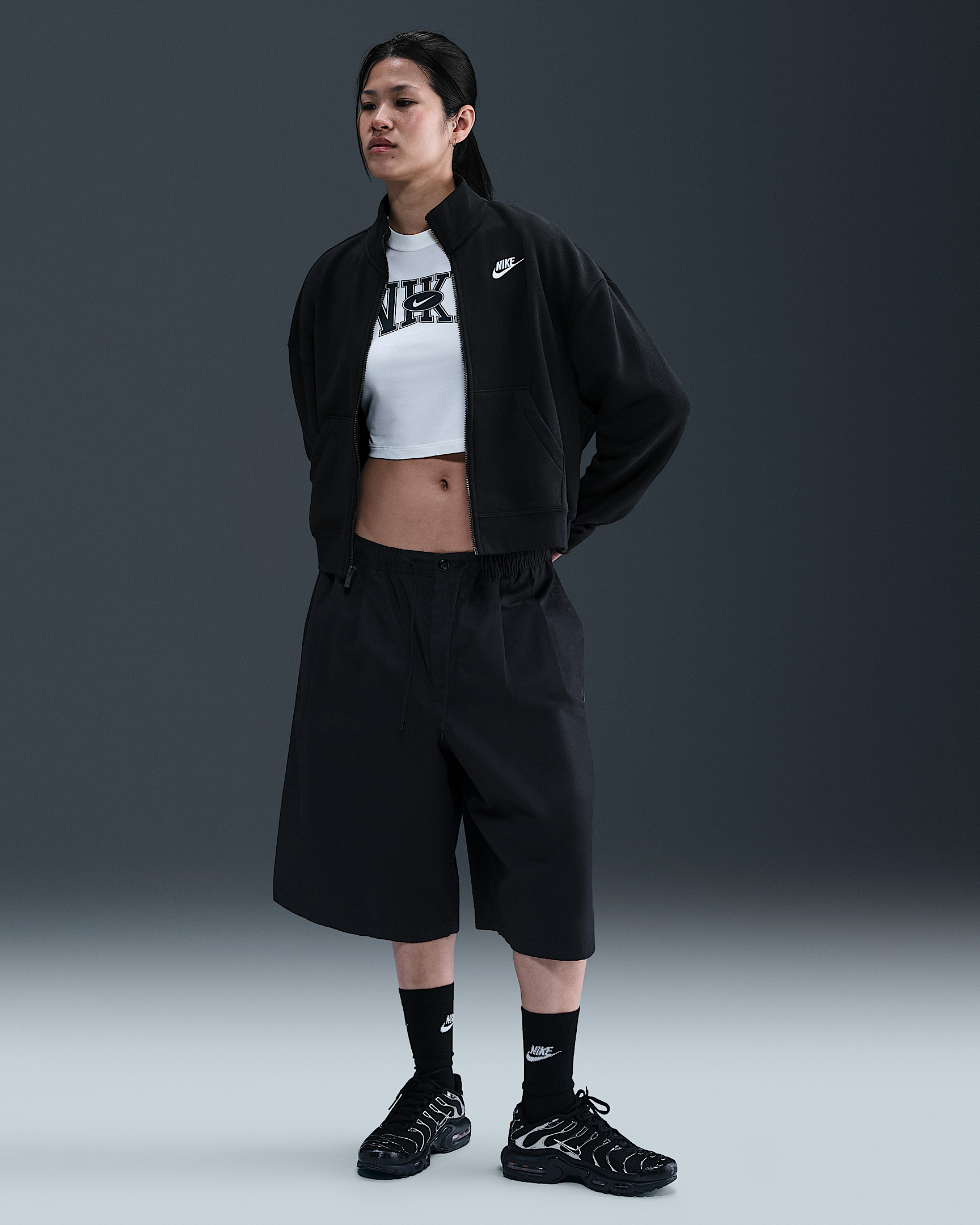 Nike Sportswear Club Fleece Women's Loose Track Jacket - 4