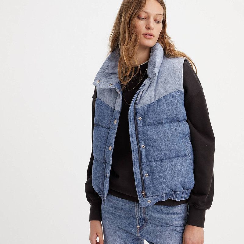 Levi's JUNO WESTERN PUFFER VEST outlook