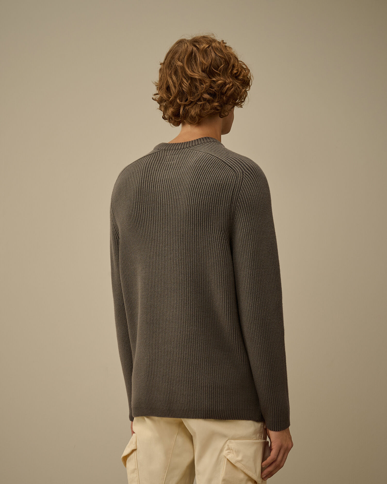 Full Rib Crewneck Lens Sweater - 4