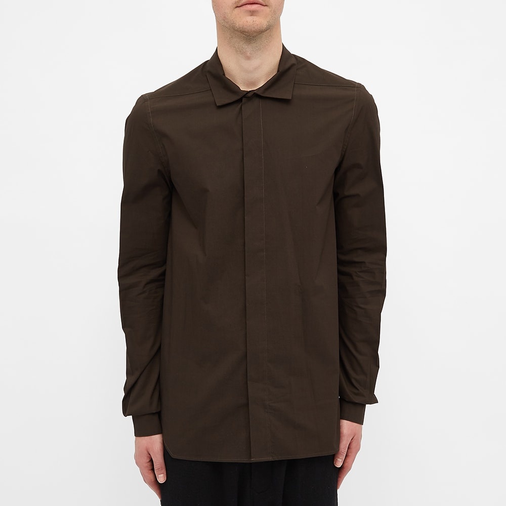 Rick Owens Long Sleeve Vacation Shirt - 4