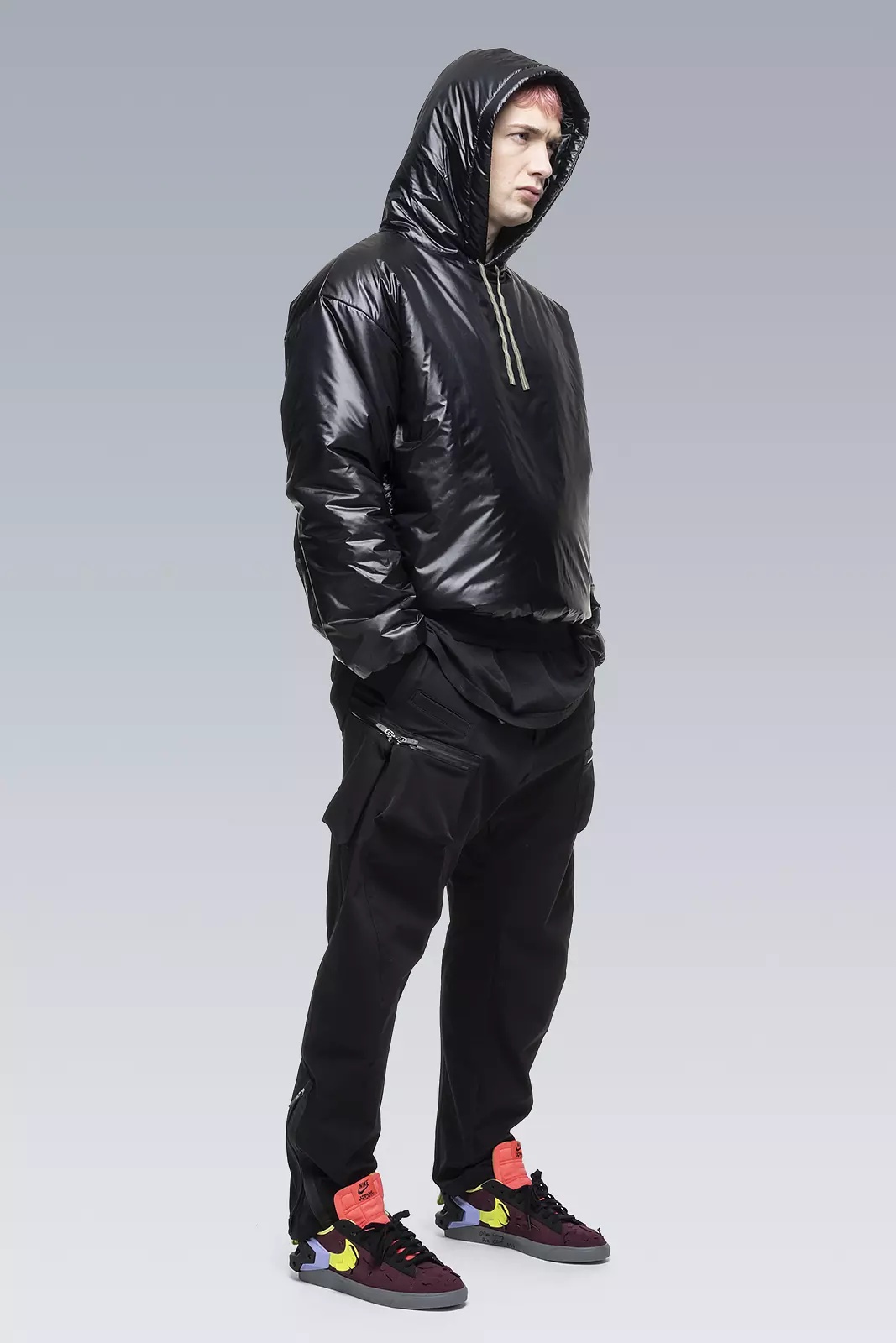 S31-PX HD Nylon PrimaLoft® Insulated Hooded Jacket Black - 10