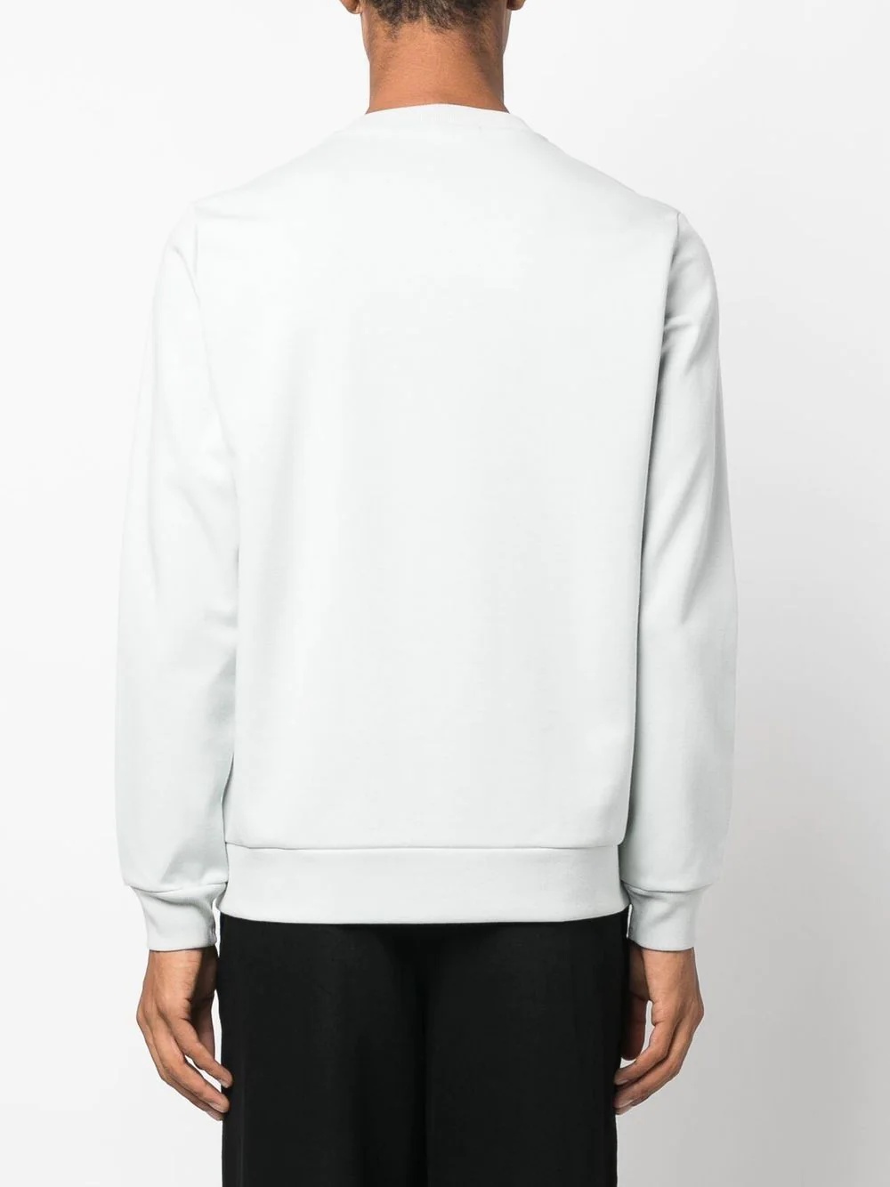 crew-neck knitted sweatshirt - 4