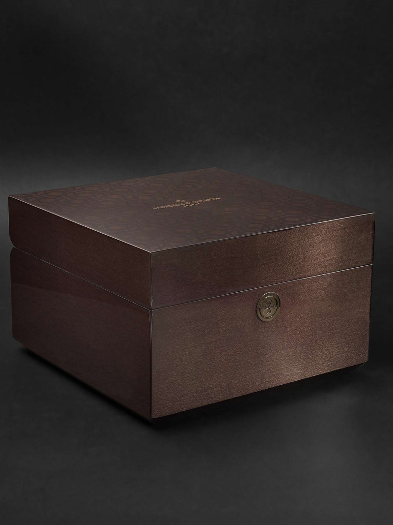 해외 자동 41mm 18 Karat 분홍색 금과 가죽 시계, Ref. No. 4500V/000R-B127 9