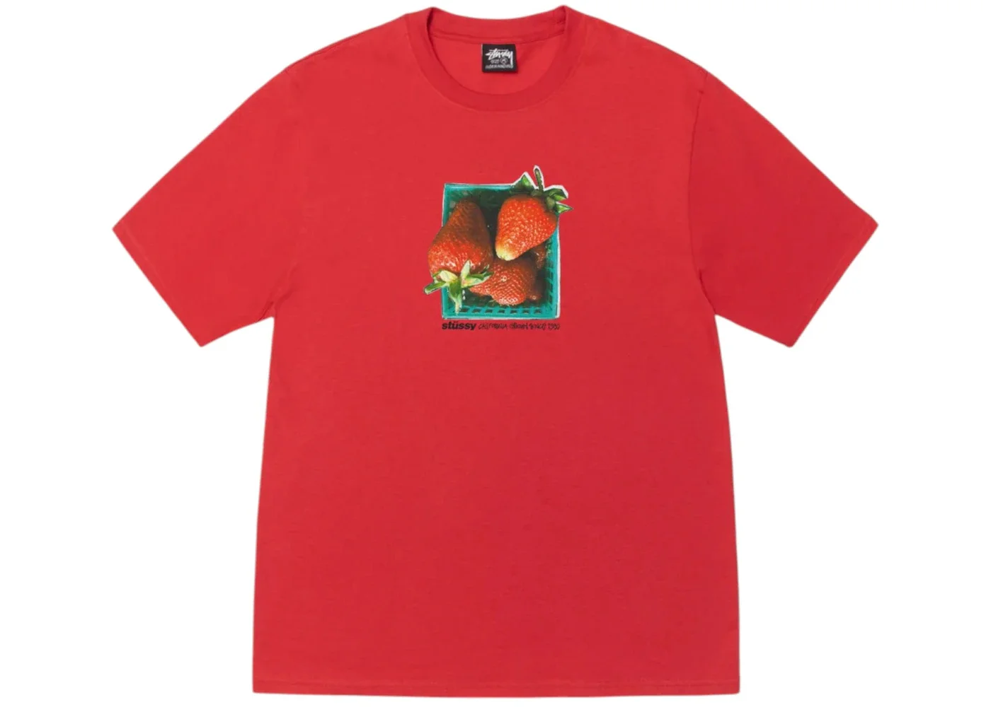Stussy Berries Tee Cayenne - 1