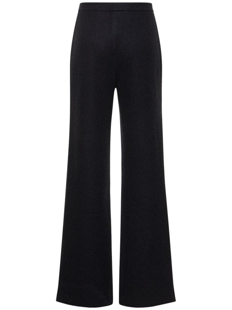 Robin high rise cashmere straight pants - 5