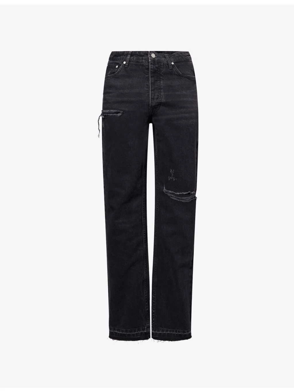 Heaton Distressed Denim Jeans - 1