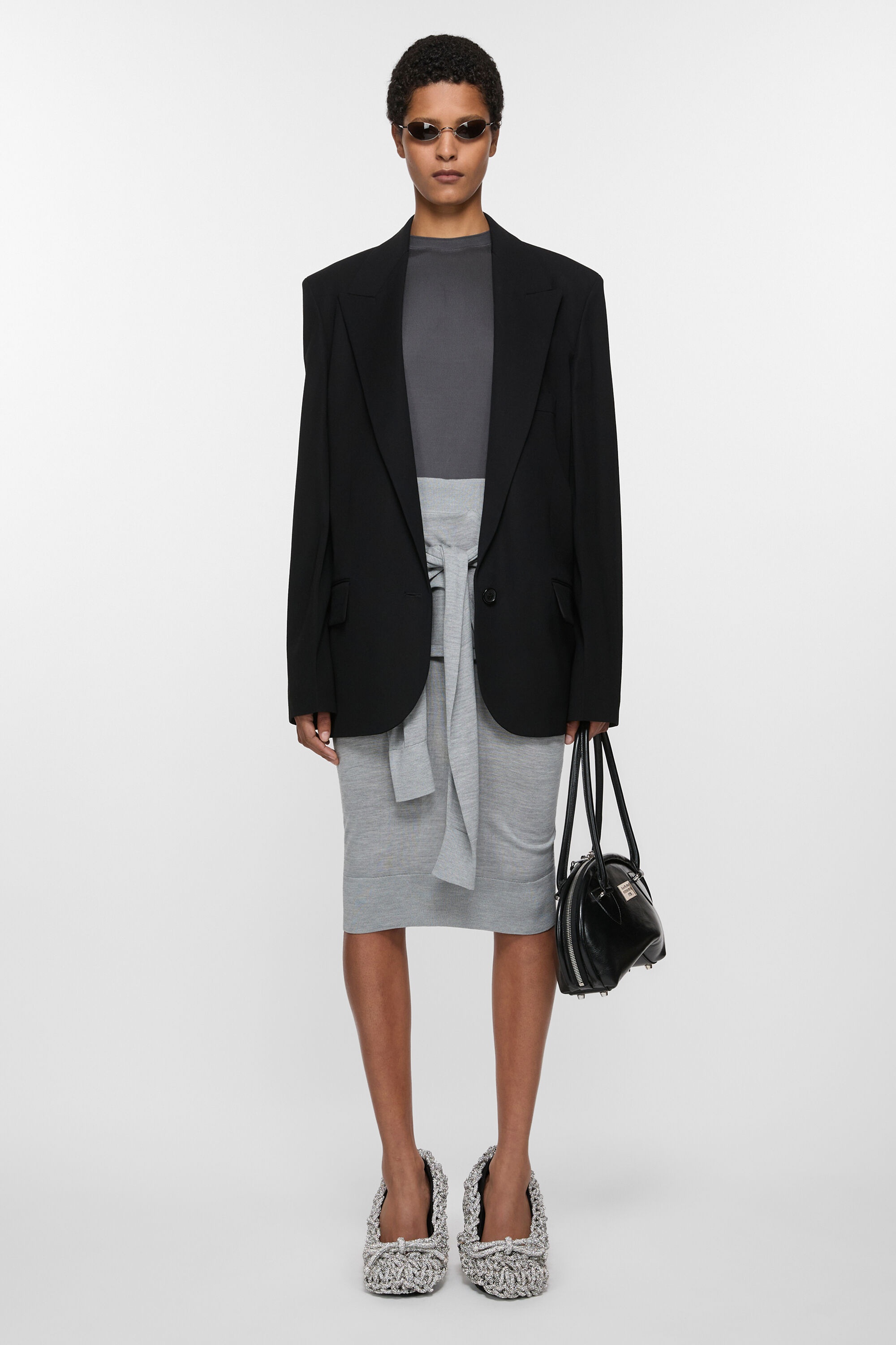 Single-breasted jacket - Regular fit - Black - 2