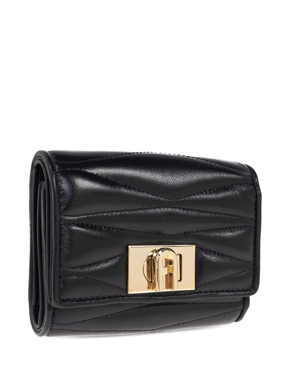 quilted clasp wallet - 3